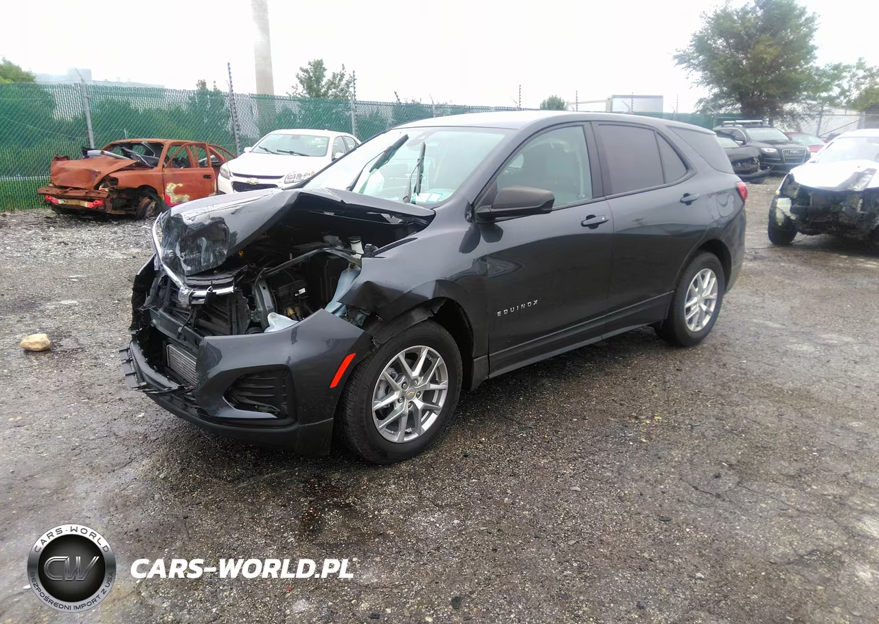 2022 Chevrolet Equinox Awd Ls VIN:3GNAXSEV3NS103839 - 2