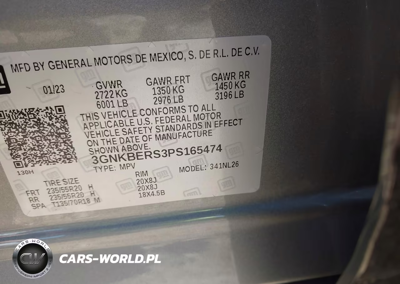 2023 Chevrolet Blazer Fwd Rs VIN:3GNKBERS3PS165474 - 9