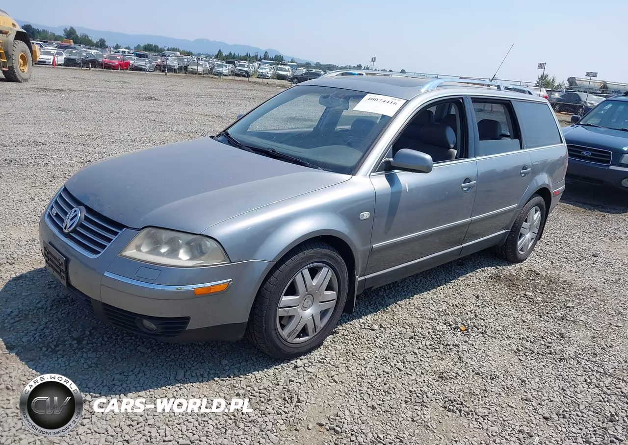 2003 Volkswagen Passat W8 VIN:WVWZK63B33E083917 - 2