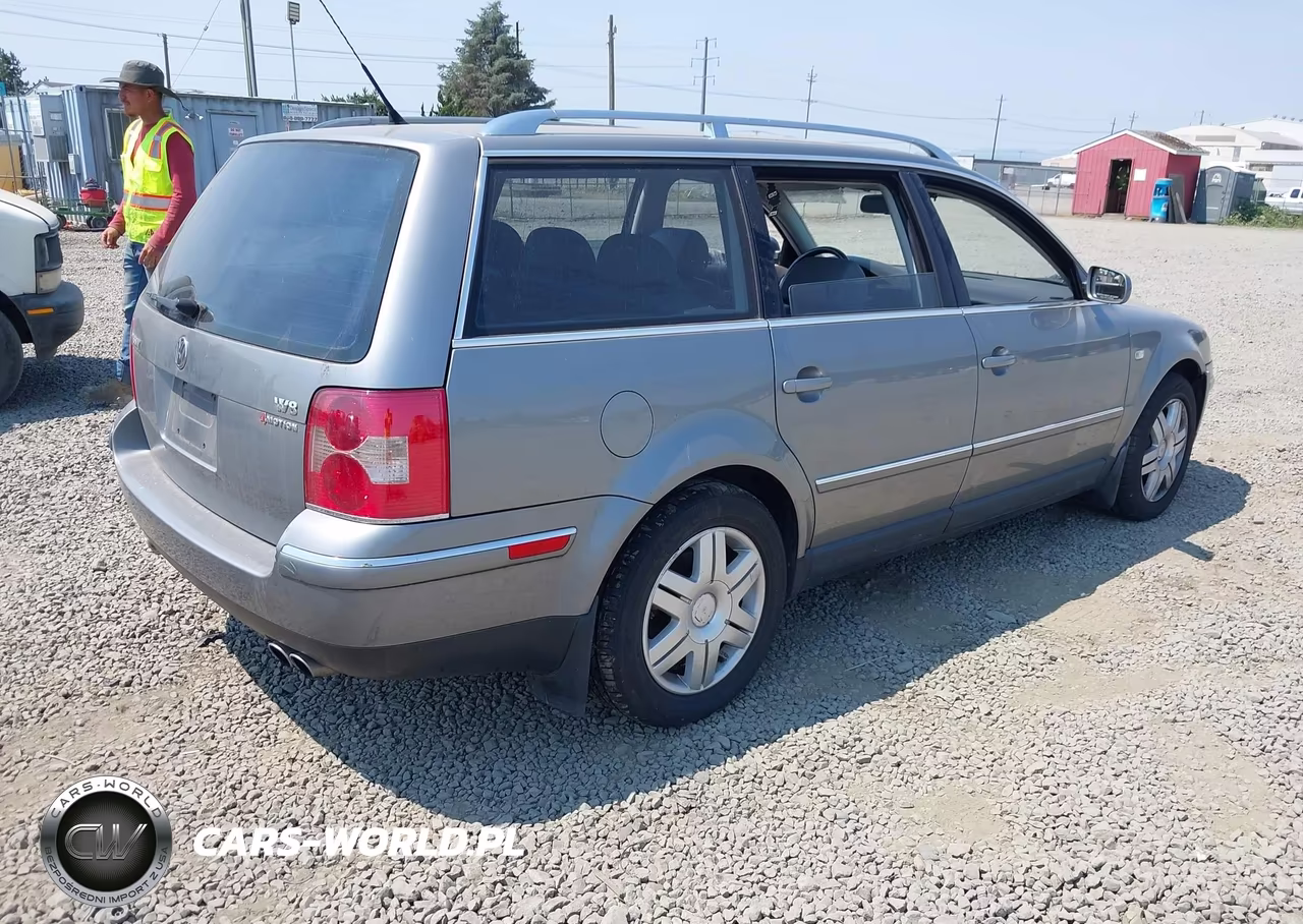 2003 Volkswagen Passat W8 VIN:WVWZK63B33E083917 - 4