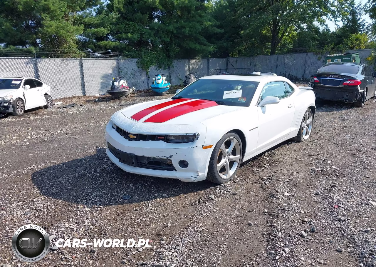2015 Chevrolet Camaro 2Lt VIN:2G1FF1E37F9265071 - 2