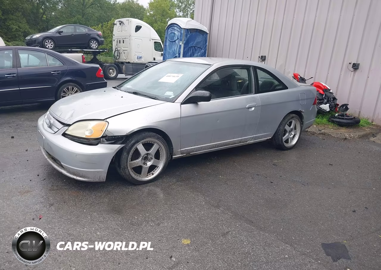 2002 Honda Civic Lx VIN:1HGEM22542L009589 - 2