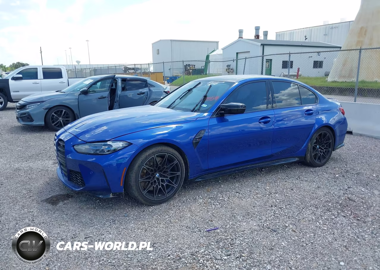 2022 BMW M3 Competition VIN:WBS33AY04NFM22607 - 2