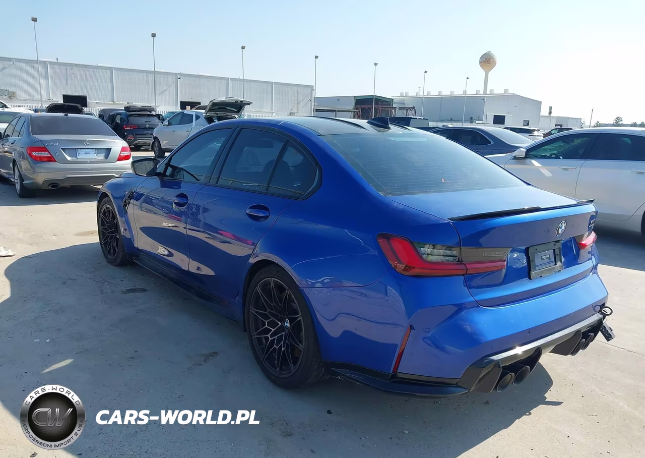 2022 BMW M3 Competition VIN:WBS33AY04NFM22607 - 3