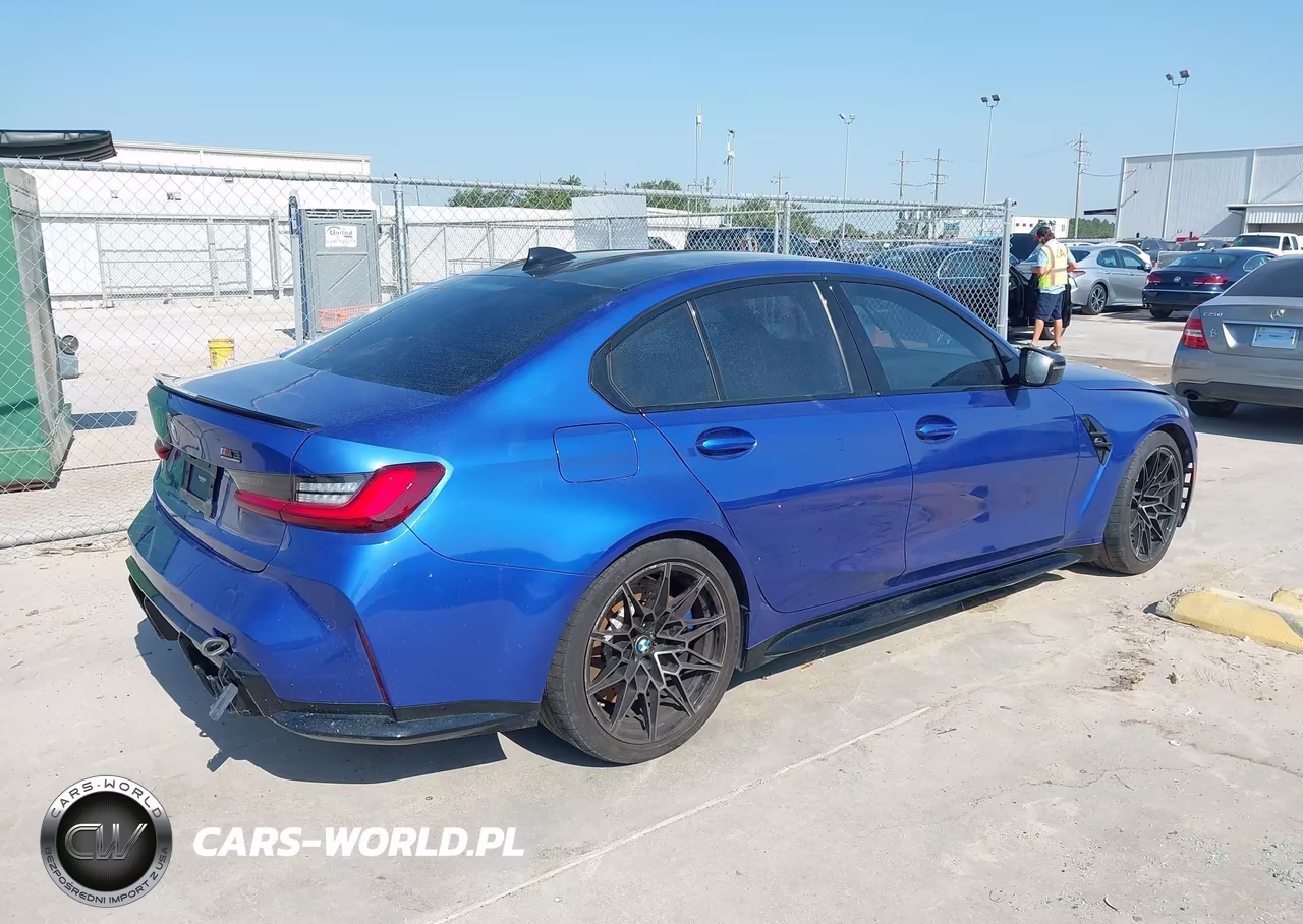 2022 BMW M3 Competition VIN:WBS33AY04NFM22607 - 4
