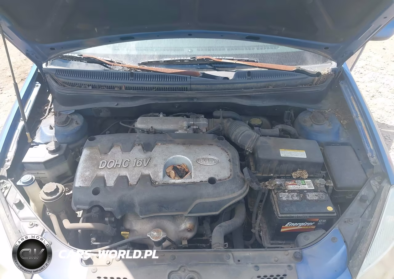 2006 Kia Rio Lx VIN:KNADE123966163734 - 10