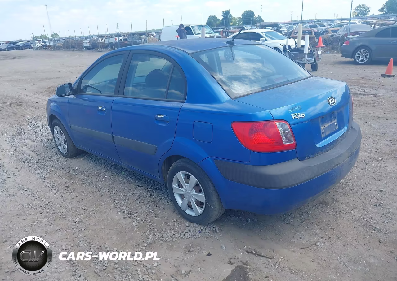 2006 Kia Rio Lx VIN:KNADE123966163734 - 3
