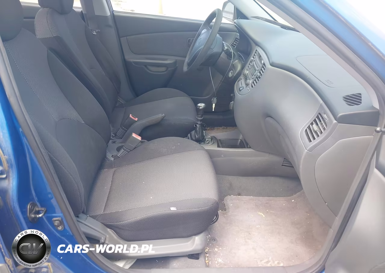 2006 Kia Rio Lx VIN:KNADE123966163734 - 5