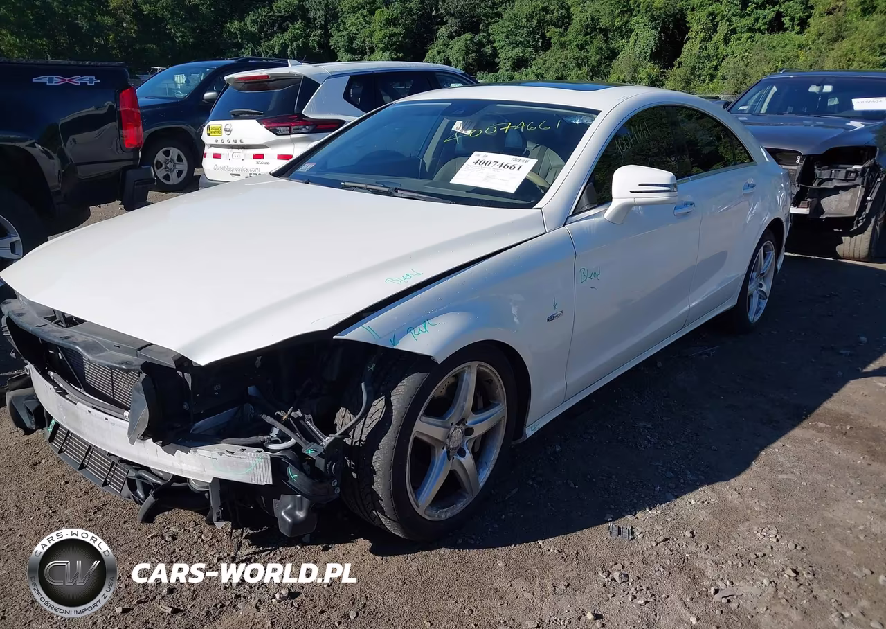 2012 Mercedes-Benz Cls 550 4Matic VIN:WDDLJ9BB7CA047687 - 2