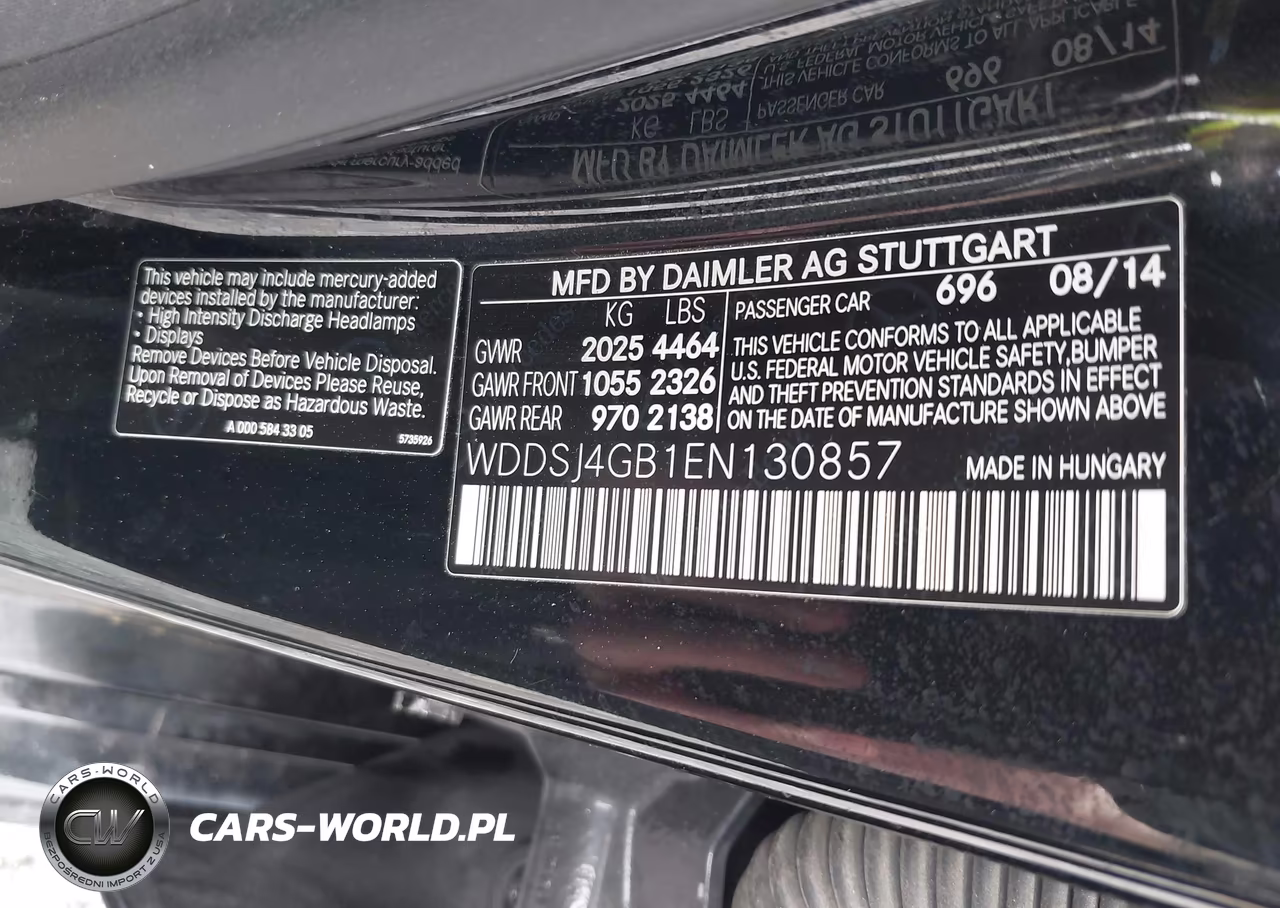 2014 Mercedes-Benz Cla 250 4Matic VIN:WDDSJ4GB1EN130857 - 9