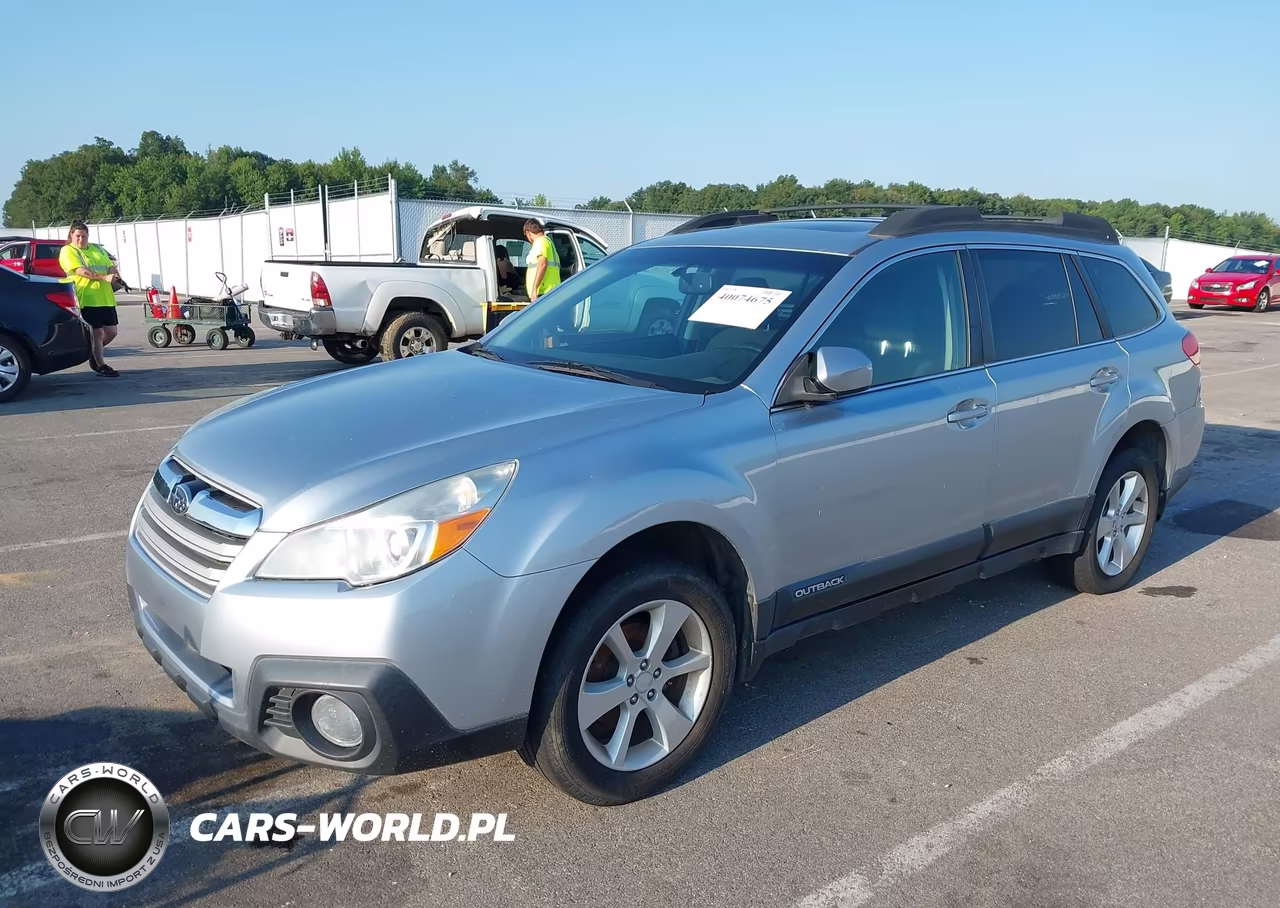 2014 Subaru Outback 2.5I Premium VIN:4S4BRCDC0E3276345 - 2
