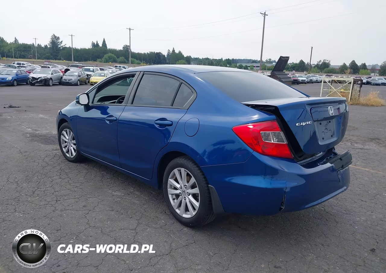 2012 Honda Civic Ex VIN:2HGFB2F81CH512509 - 3