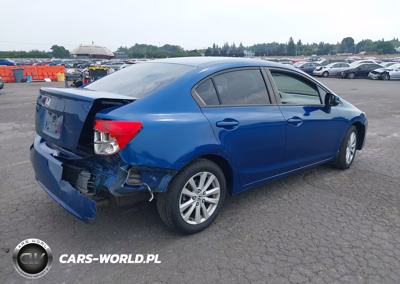 2012 Honda Civic Ex VIN:2HGFB2F81CH512509 - 4