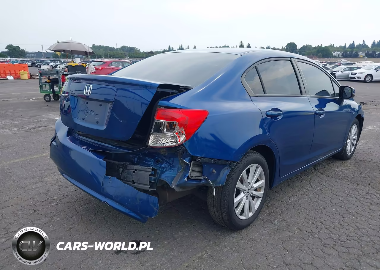 2012 Honda Civic Ex VIN:2HGFB2F81CH512509 - 6