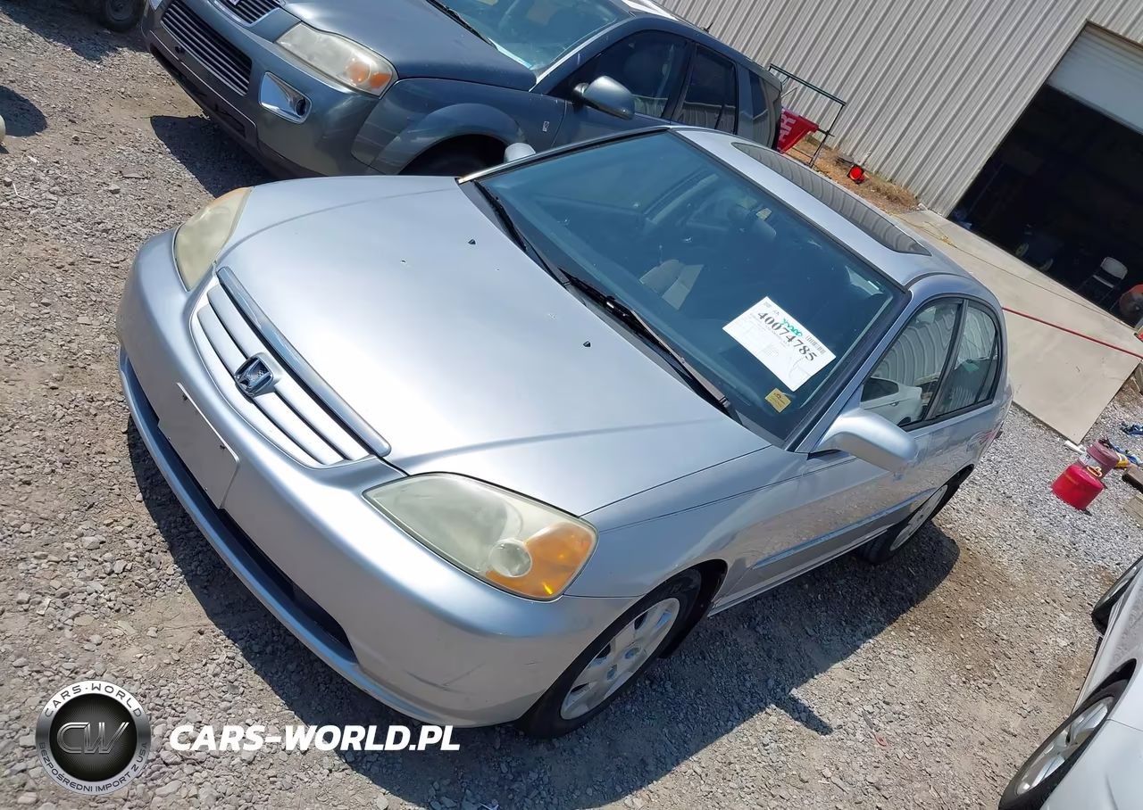 2002 Honda Civic Ex VIN:1HGES26712L068181 - 2
