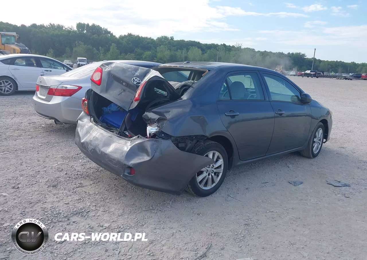 2009 Toyota Corolla Le VIN:1NXBU40E79Z013832 - 4