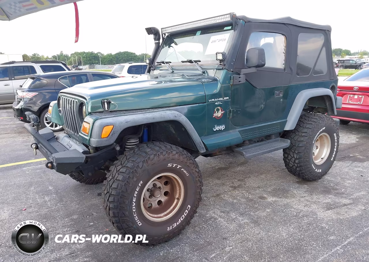 1999 Jeep Wrangler Sahara VIN:1J4FY49S1XP418545 - 2