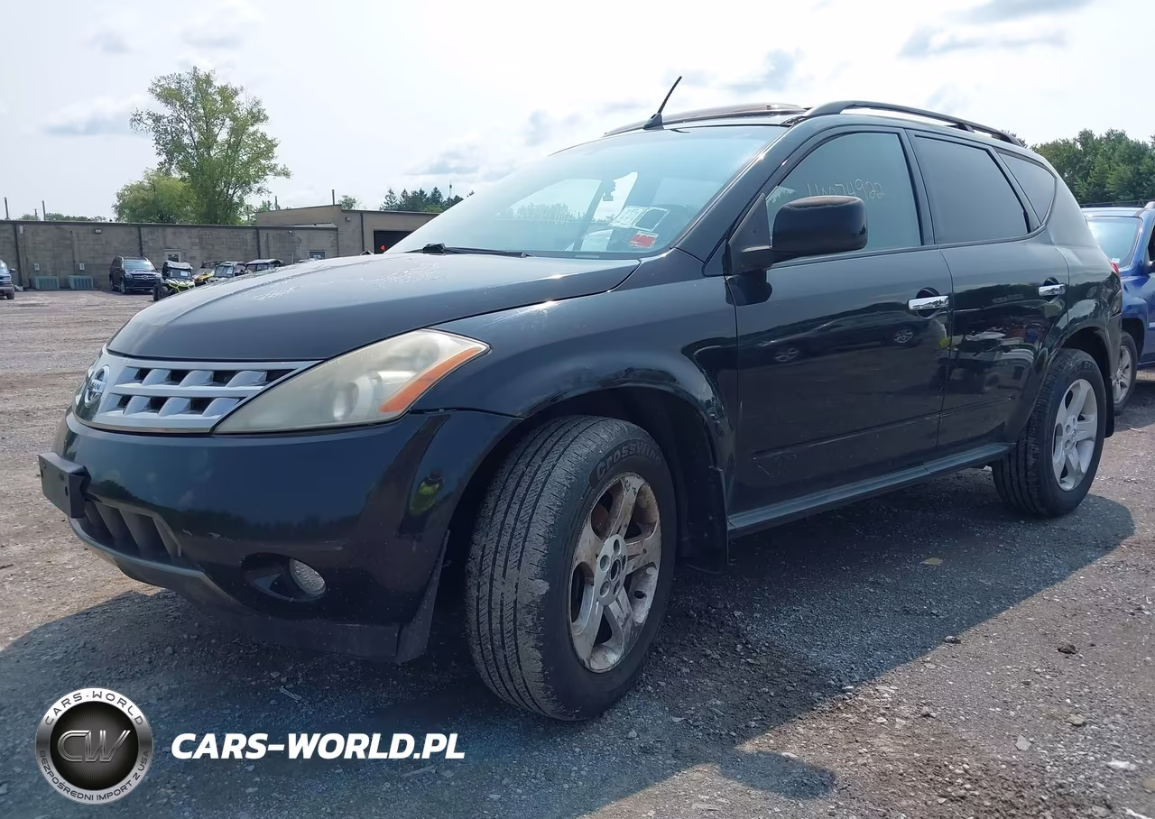 2005 Nissan Murano Sl VIN:JN8AZ08W25W429510 - 2