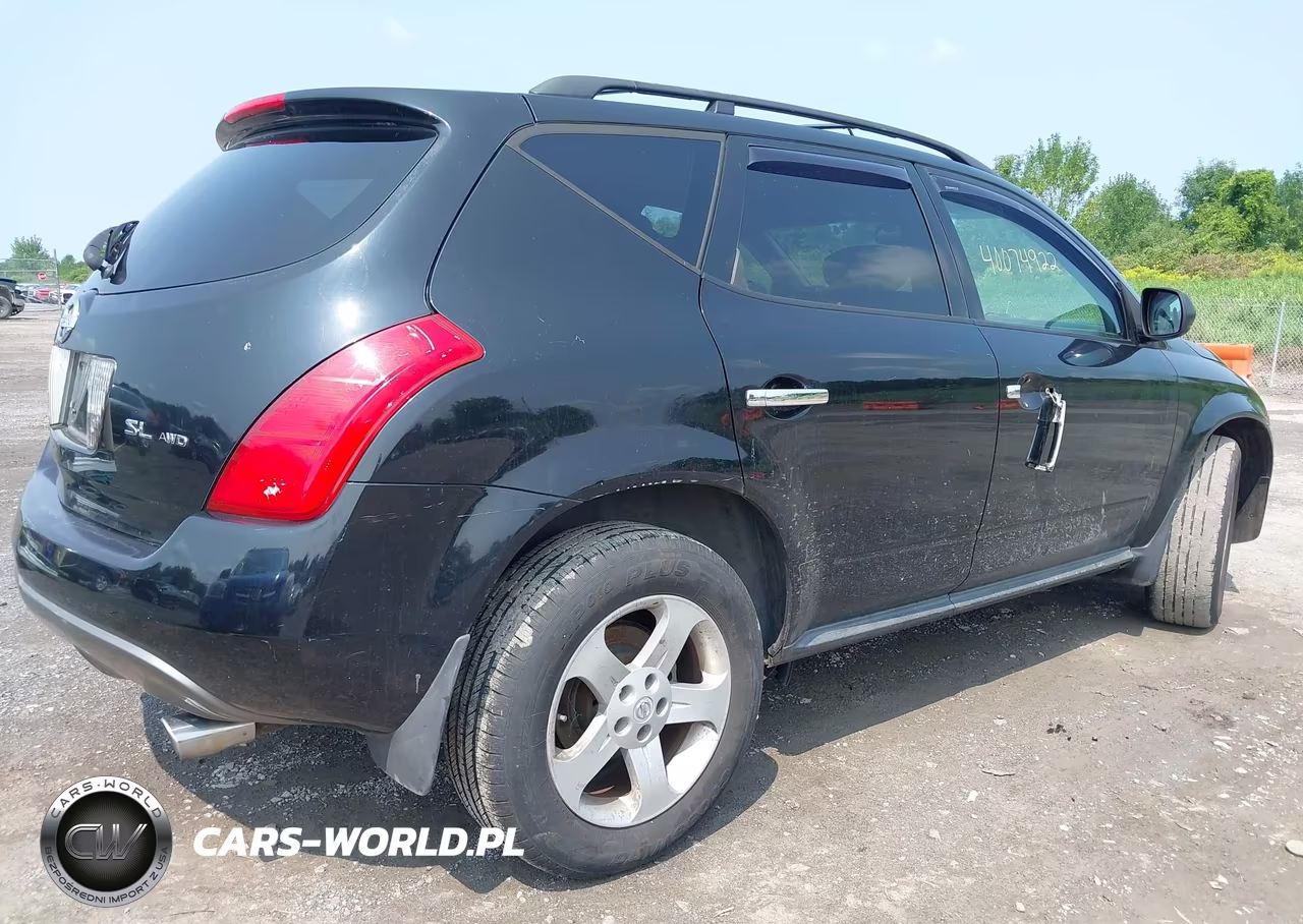 2005 Nissan Murano Sl VIN:JN8AZ08W25W429510 - 4