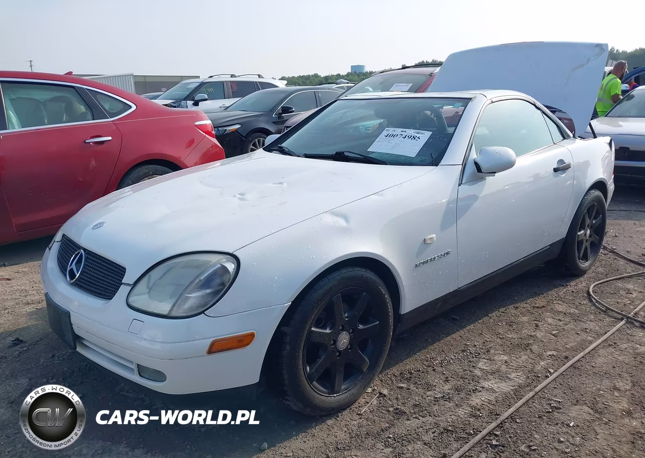 2000 Mercedes-Benz Slk 230 Kompressor VIN:WDBKK47F1YF162683 - 2