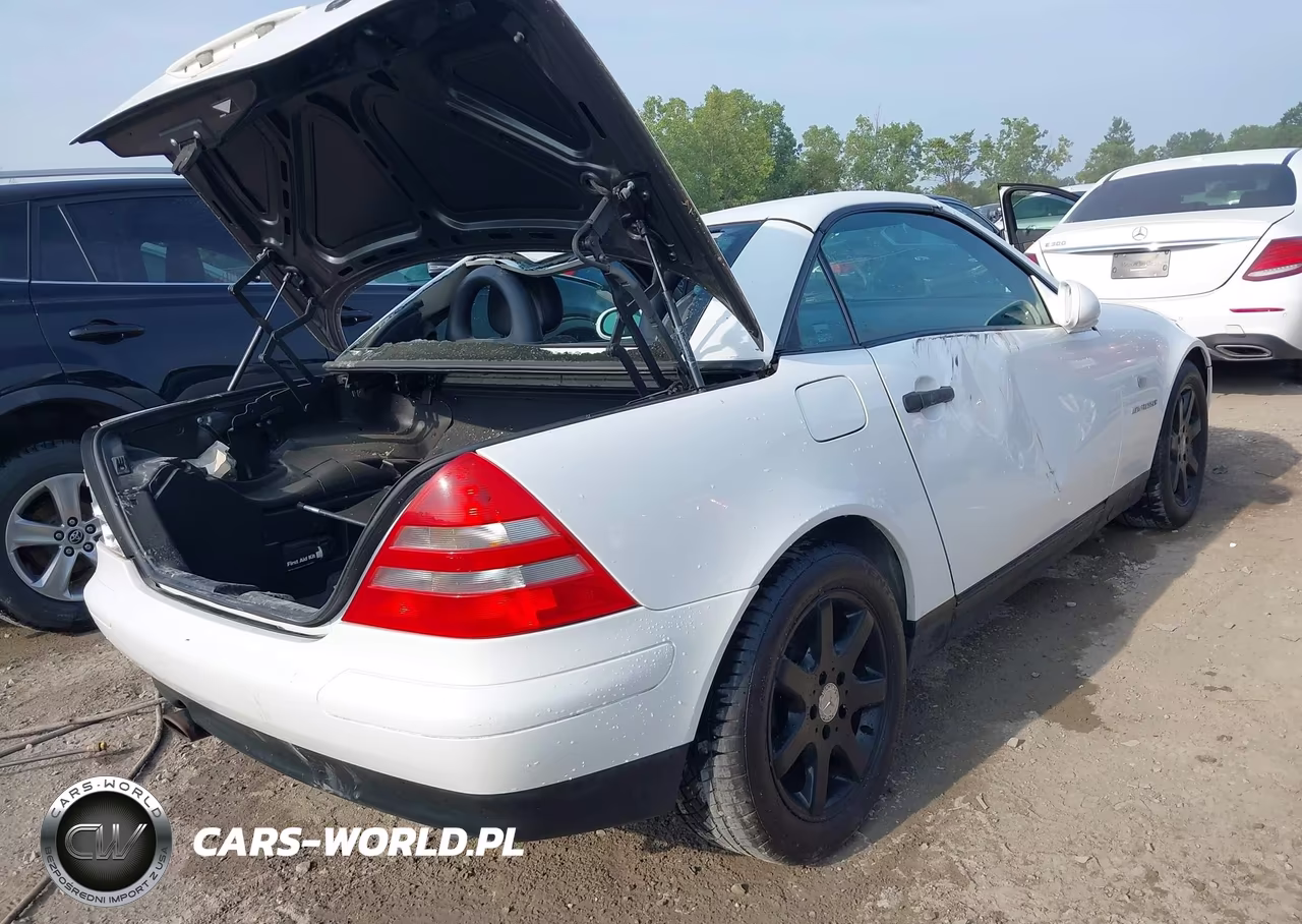 2000 Mercedes-Benz Slk 230 Kompressor VIN:WDBKK47F1YF162683 - 4
