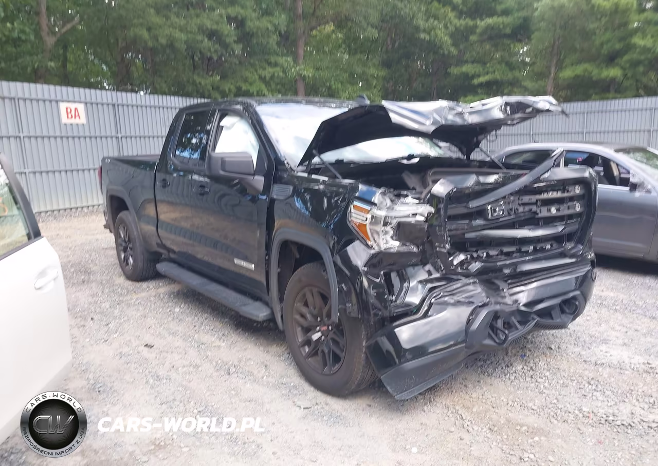 2021 GMC Sierra 1500 4Wd Double Cab Standard Box Elevation