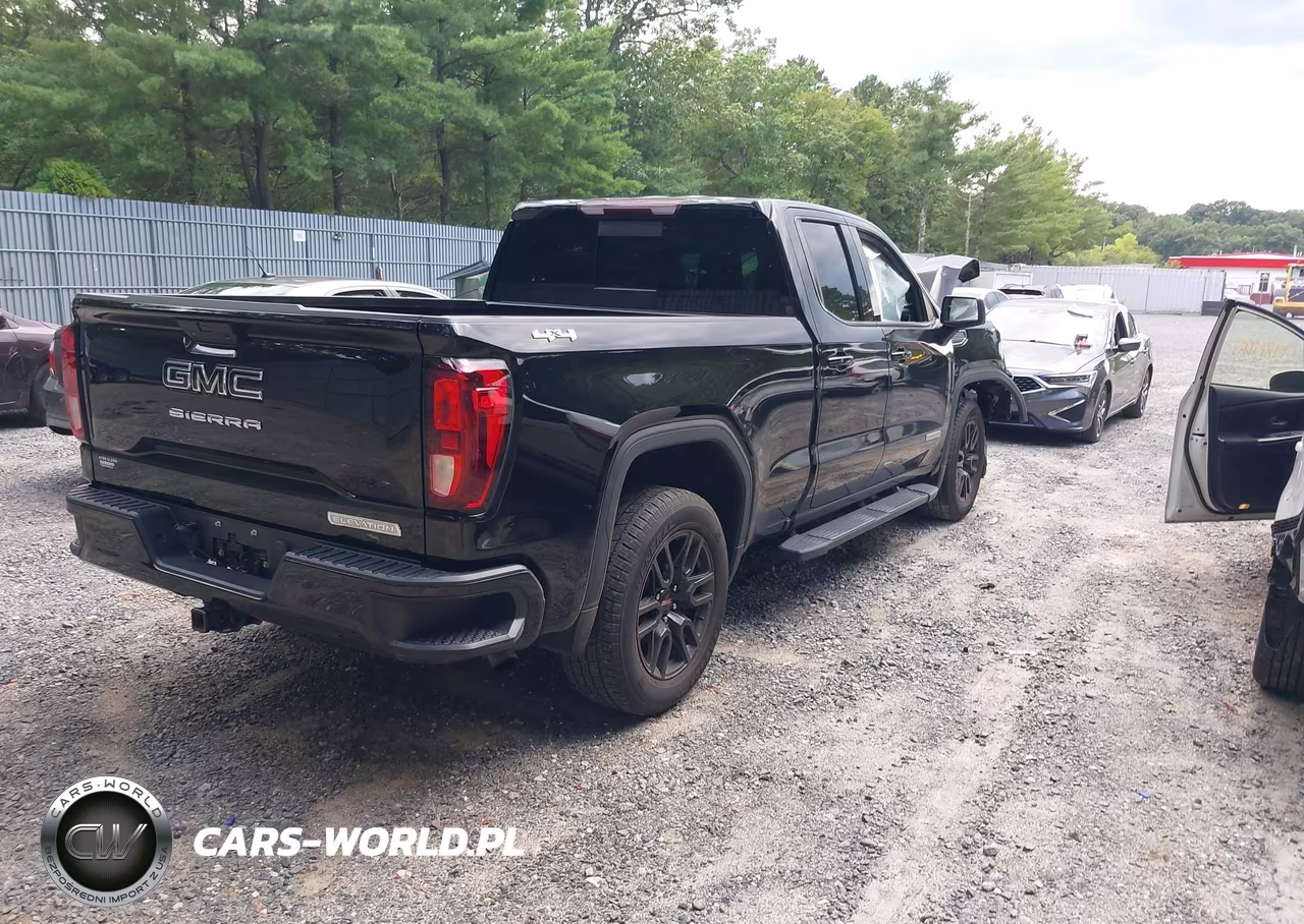 2021 GMC Sierra 1500 4Wd Double Cab Standard Box Elevation VIN:1GTR9CEK8MZ173789 - 4