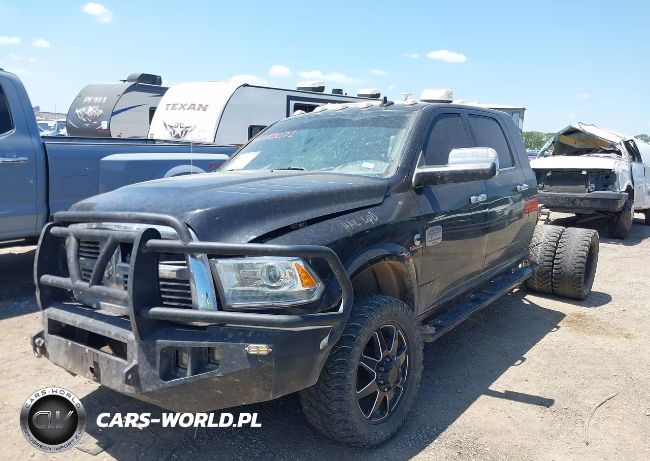 2018 Ram 3500 Laramie Longhorn Mega Cab 4X4 6'4 Box VIN:3C63RRNLXJG373299 - 2