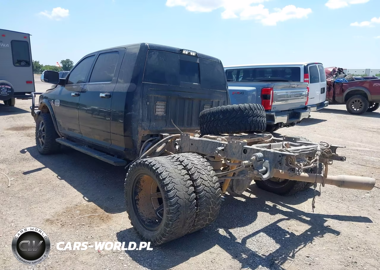 2018 Ram 3500 Laramie Longhorn Mega Cab 4X4 6'4 Box VIN:3C63RRNLXJG373299 - 3