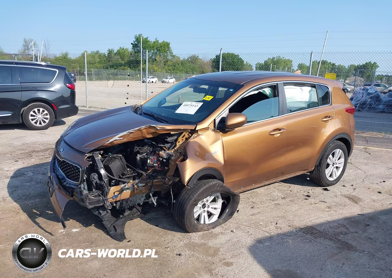 2019 Kia Sportage Lx VIN:KNDPMCACXK7616697 - 2