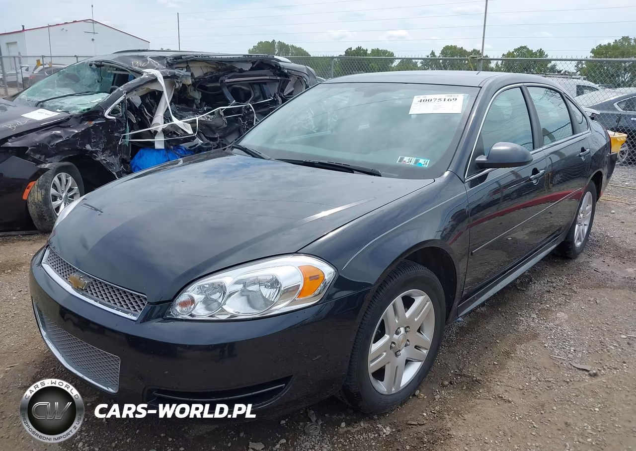 2012 Chevrolet Impala Lt VIN:2G1WB5E35C1106272 - 2