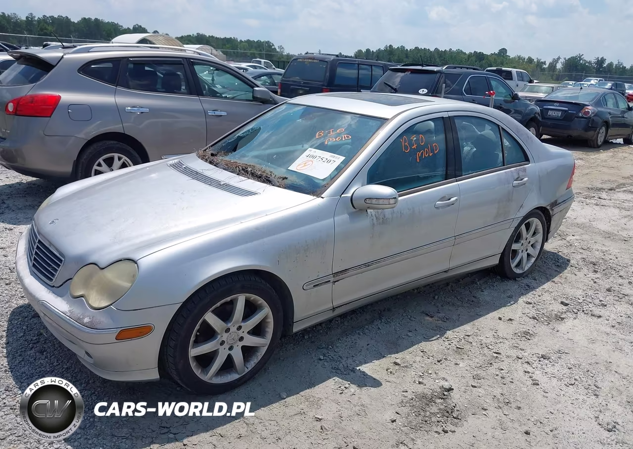 2004 Mercedes-Benz C 230K Sport Sedan VIN:WDBRF40J54F464229 - 2