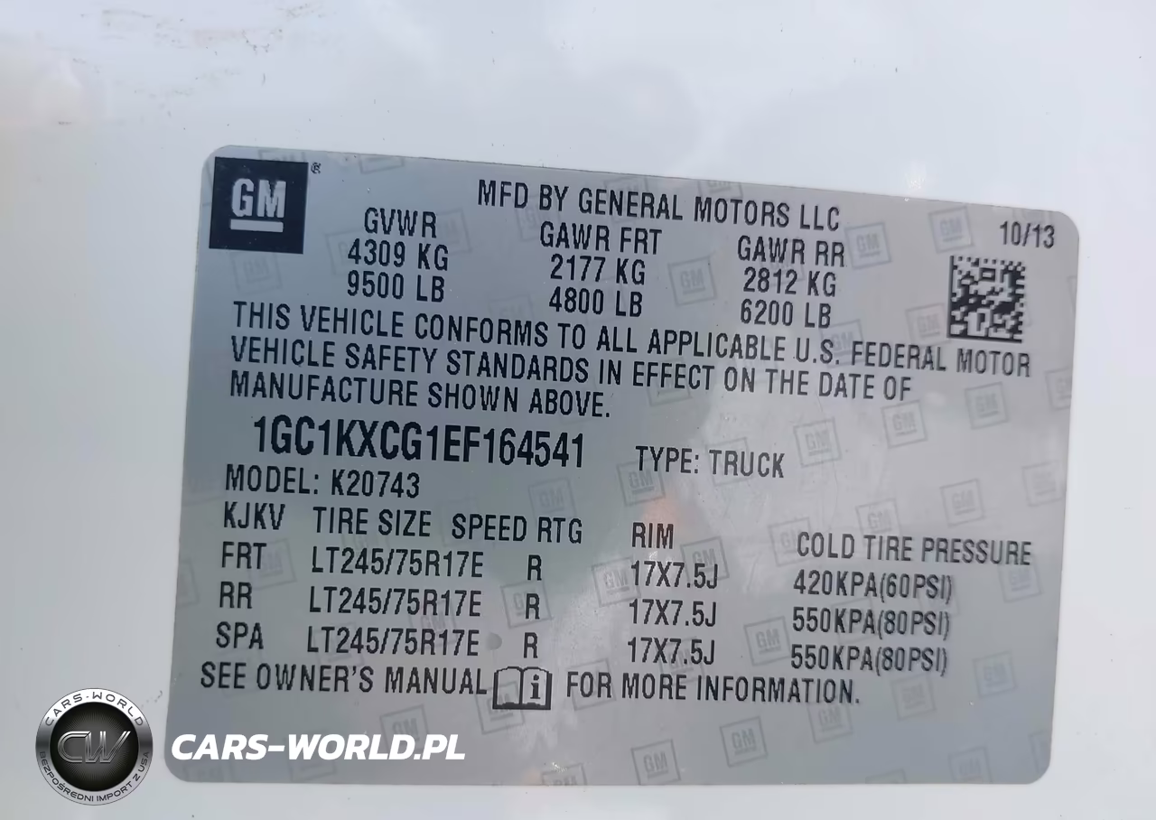 2014 Chevrolet Silverado 2500Hd Lt VIN:1GC1KXCG1EF164541 - 9