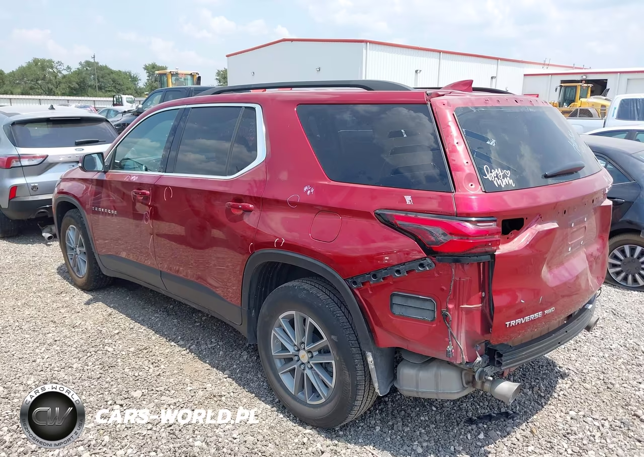 2023 Chevrolet Traverse Awd Lt Cloth VIN:1GNEVGKW3PJ136670 - 3