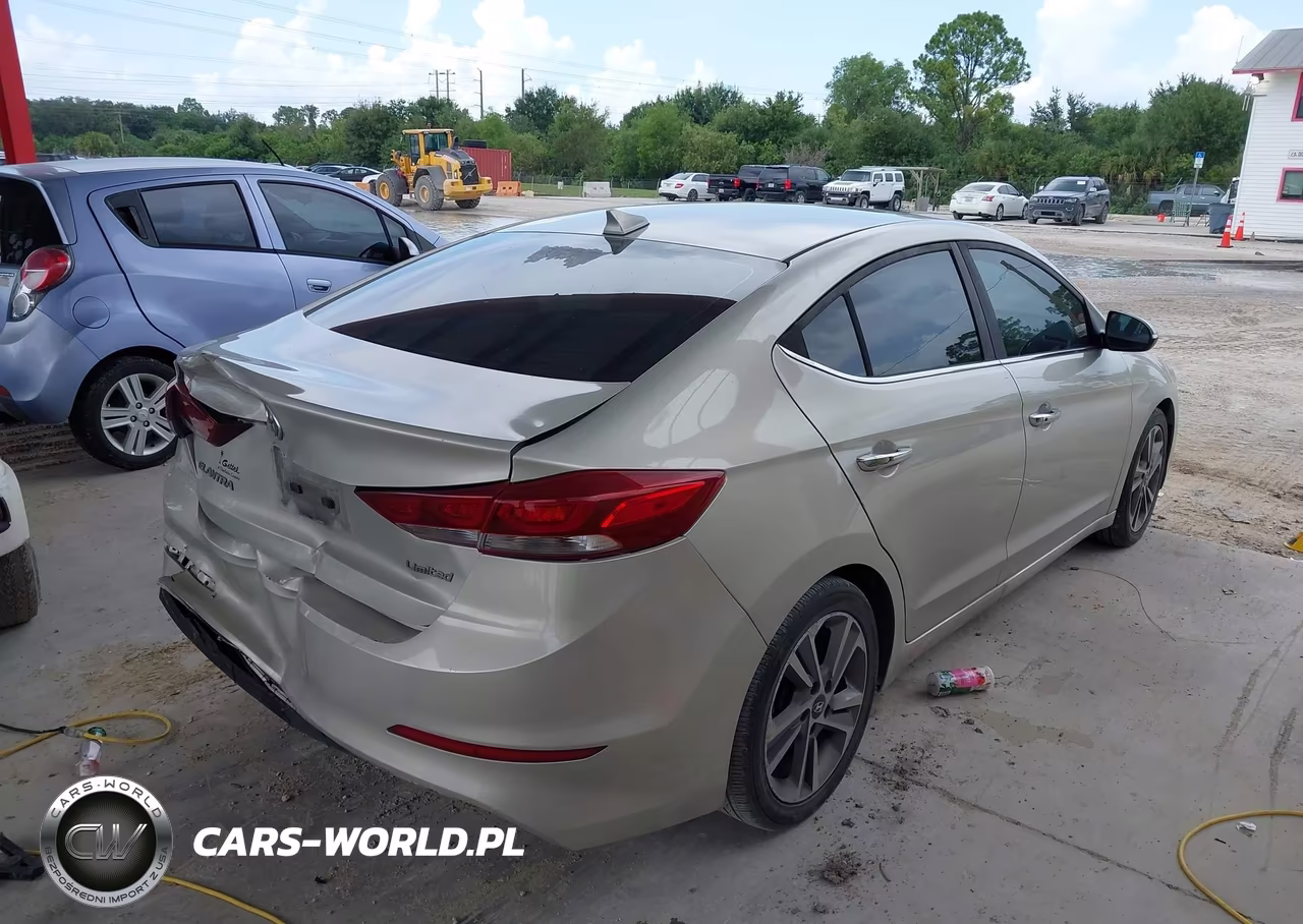 2017 Hyundai Elantra Limited VIN:5NPD84LF3HH069801 - 4