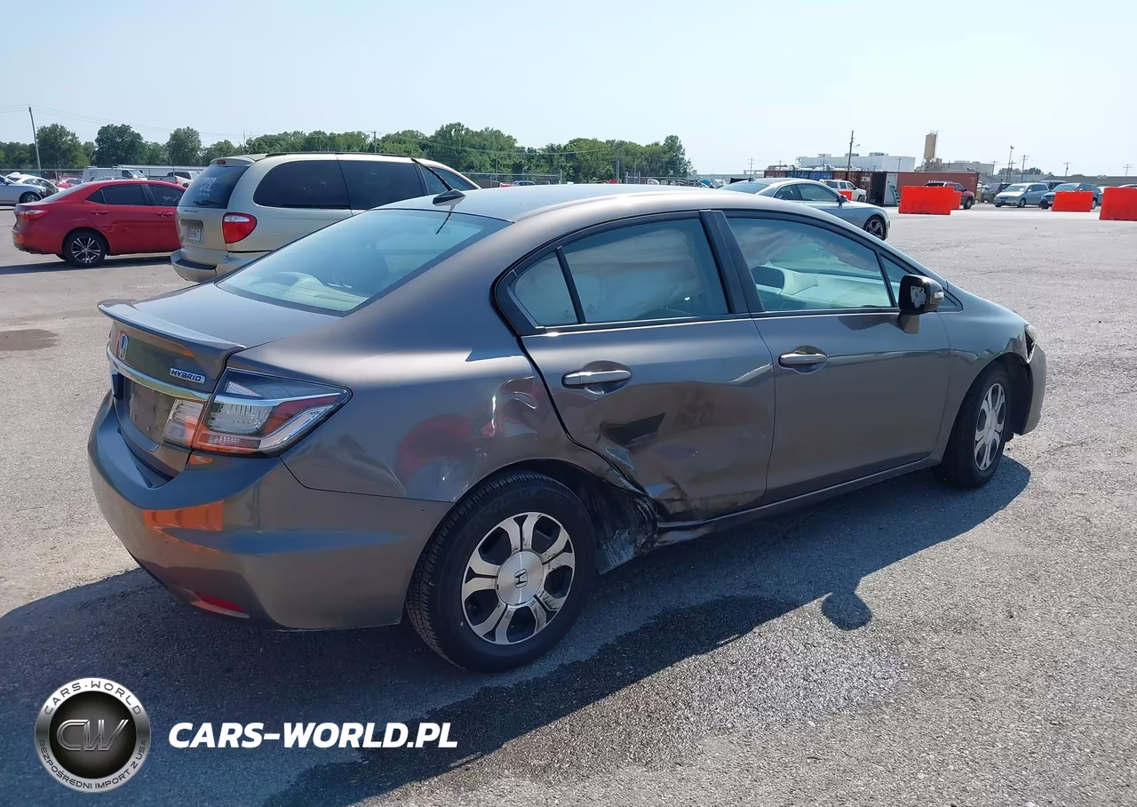 2013 Honda Civic Hybrid VIN:19XFB4F23DE000284 - 4