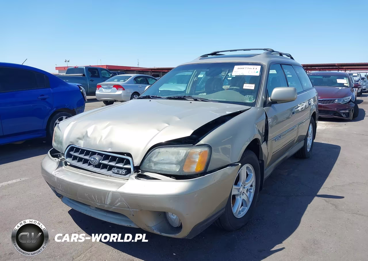 2004 Subaru Outback H6-3.0 L.l. Bean Edition VIN:4S3BH806947631783 - 2