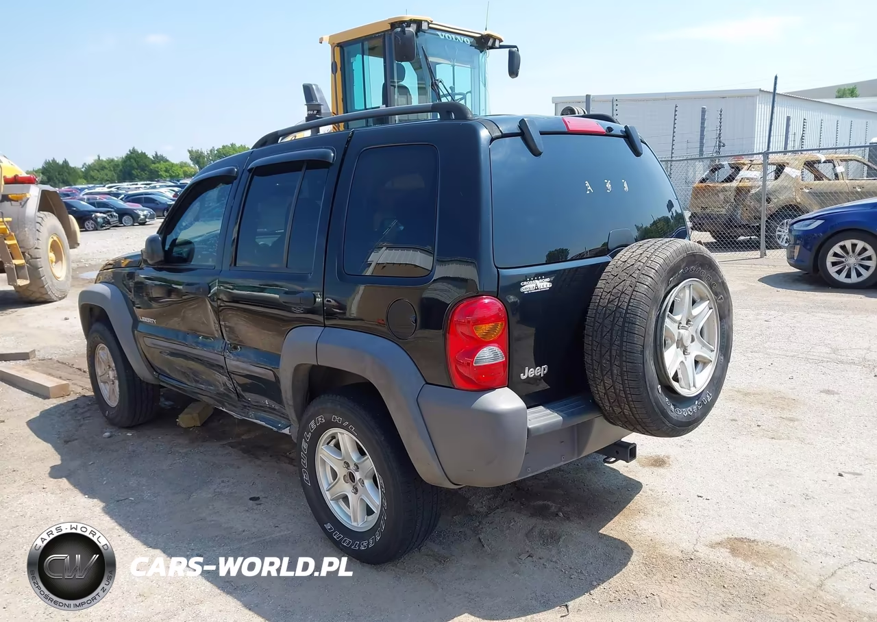 2004 Jeep Liberty Sport VIN:1J4GK48K24W160528 - 3