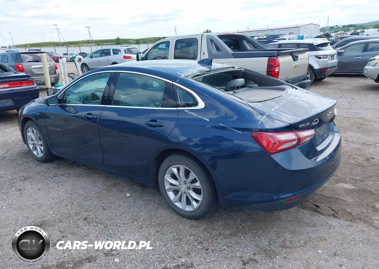 2020 Chevrolet Malibu Fwd Lt VIN:1G1ZD5ST1LF073338 - 3