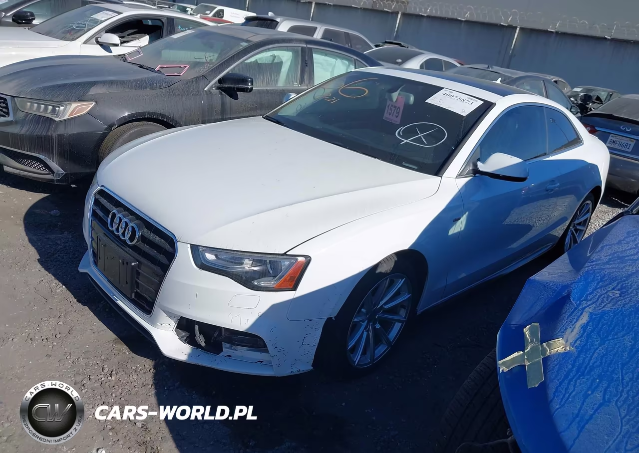2017 Audi A5 2.0T Sport VIN:WAUD2AFR9HA001433 - 2