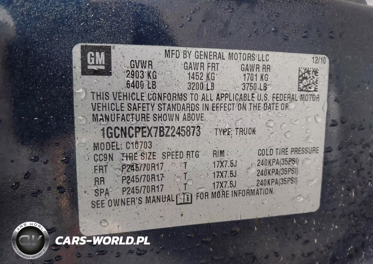 2011 Chevrolet Silverado 1500 Work Truck VIN:1GCNCPEX7BZ245873 - 9