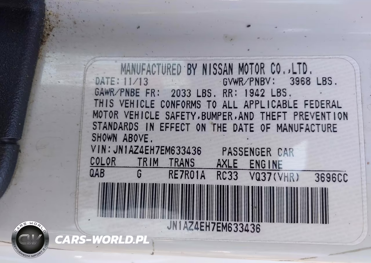 2014 Nissan 370Z Nismo-Touring VIN:JN1AZ4EH7EM633436 - 9