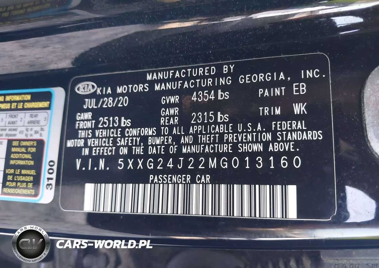 2021 Kia K5 Lx VIN:5XXG24J22MG013160 - 9
