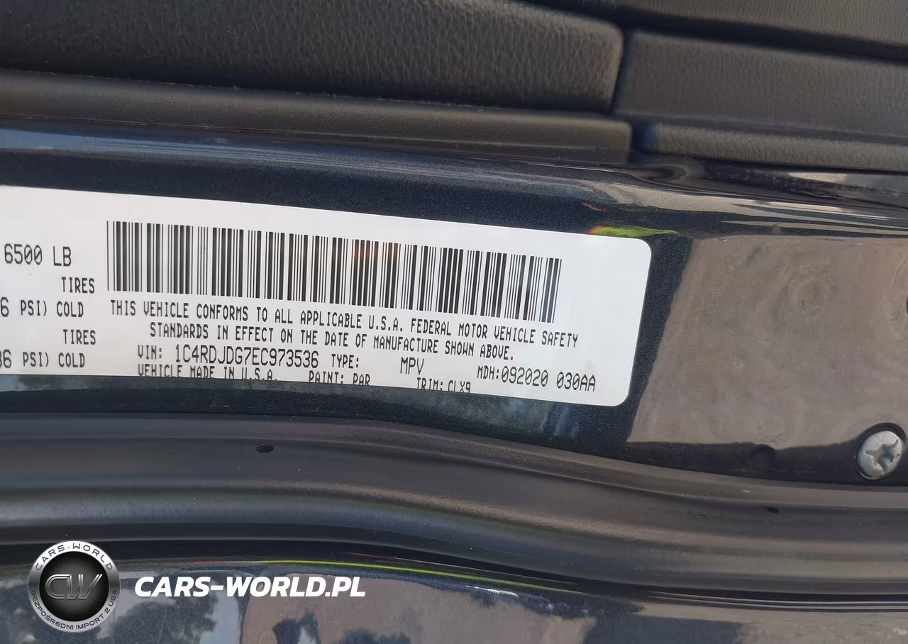 2014 Dodge Durango Limited VIN:1C4RDJDG7EC973536 - 9