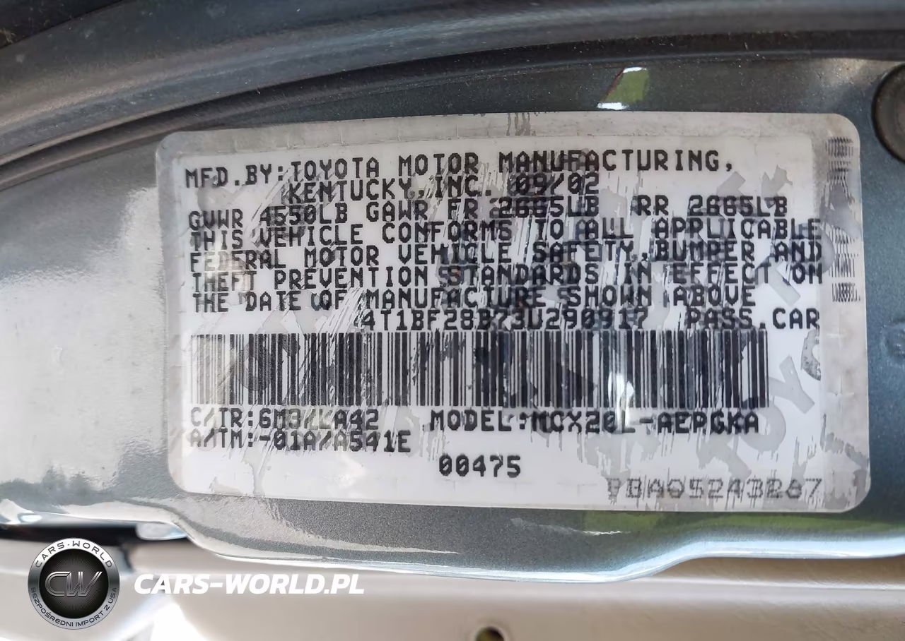 2003 Toyota Avalon Xls VIN:4T1BF28B73U290917 - 9