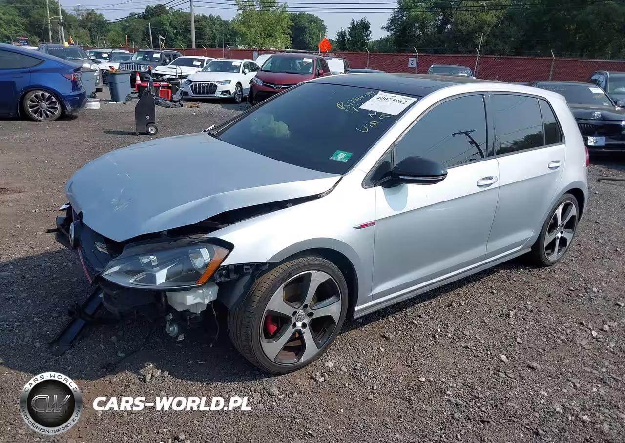 2016 Volkswagen Golf Gti Se 4-Door VIN:3VW4T7AU6GM019756 - 2