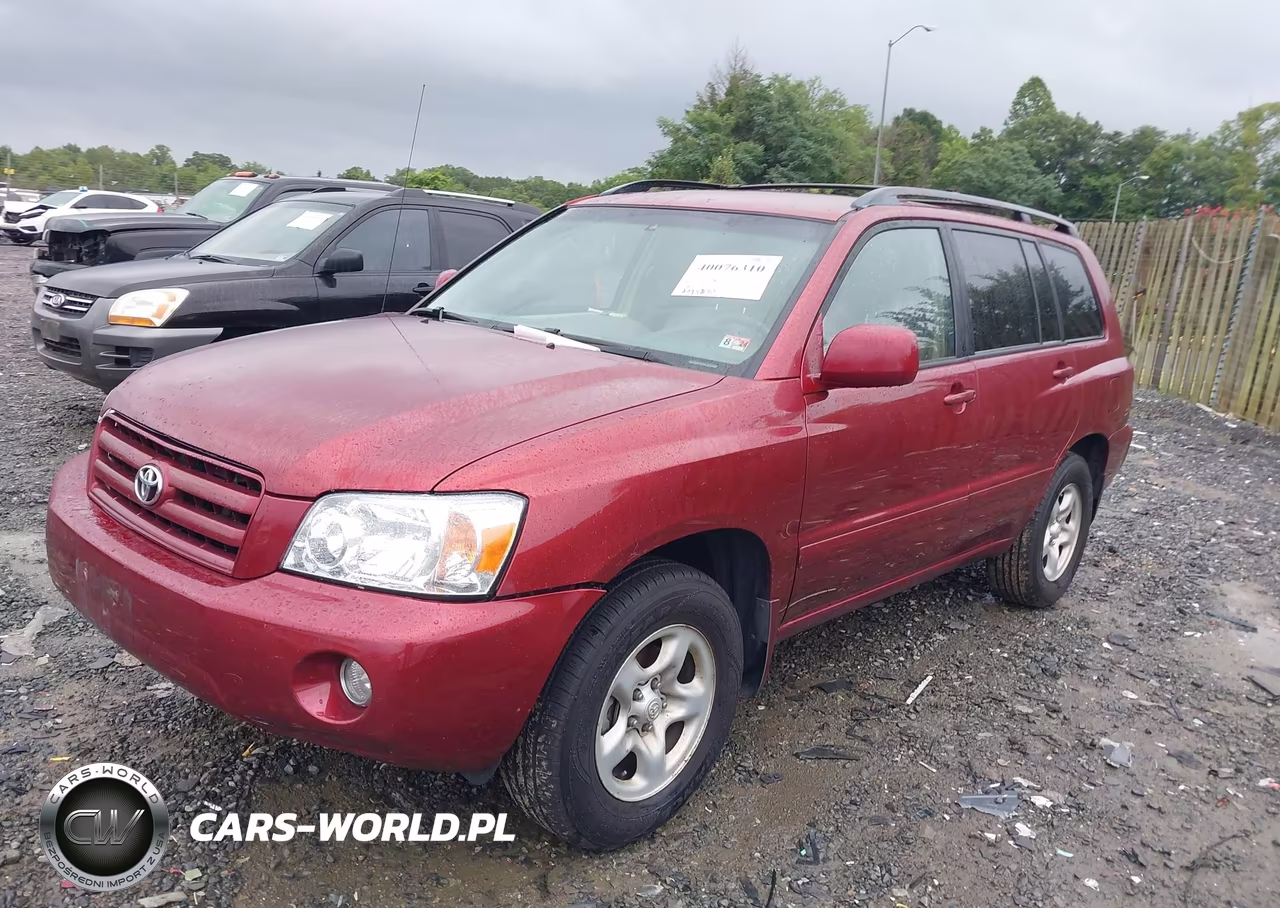 2006 Toyota Highlander VIN:JTEGD21A860150030 - 2