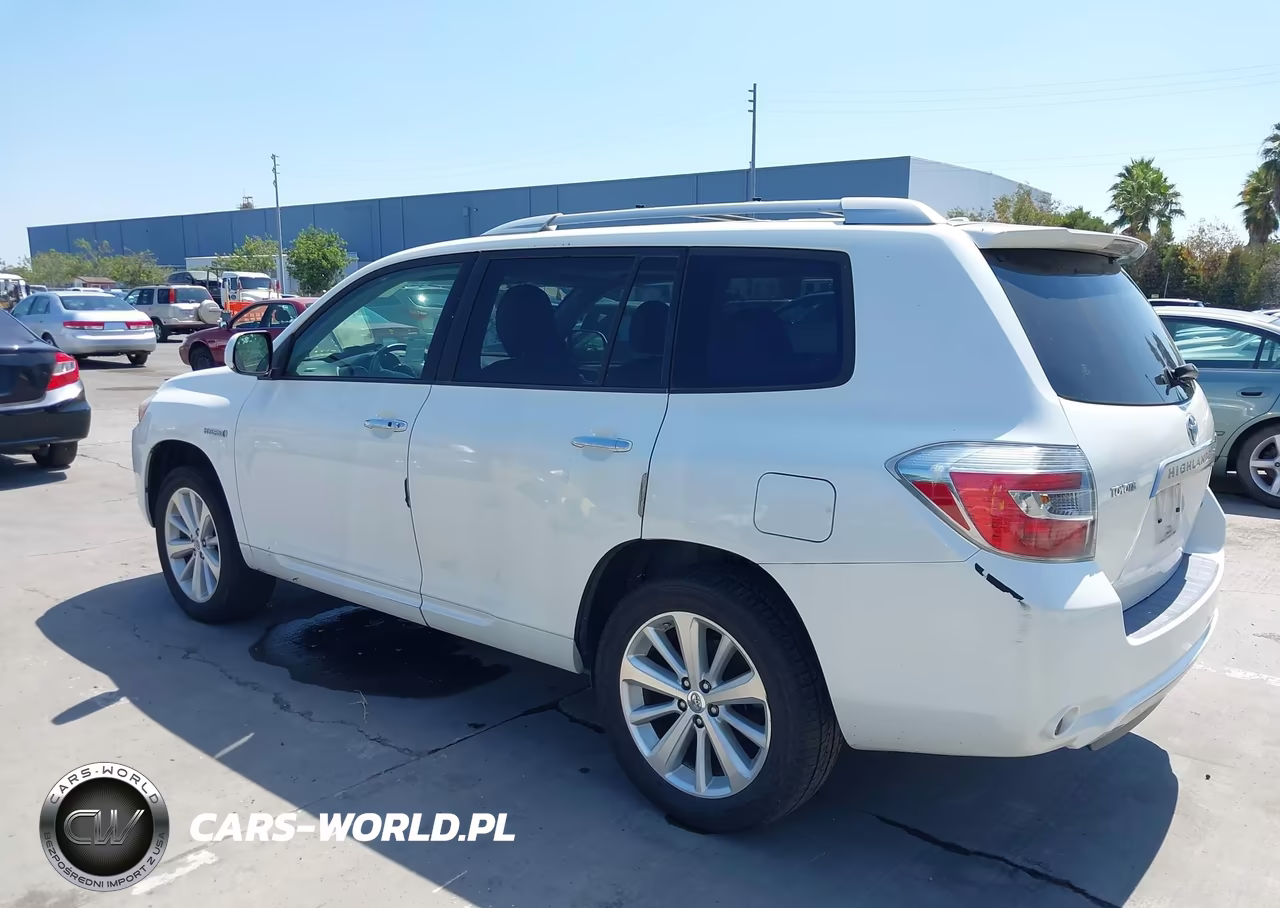 2009 Toyota Highlander Hybrid Limited VIN:JTEEW44A192033813 - 3