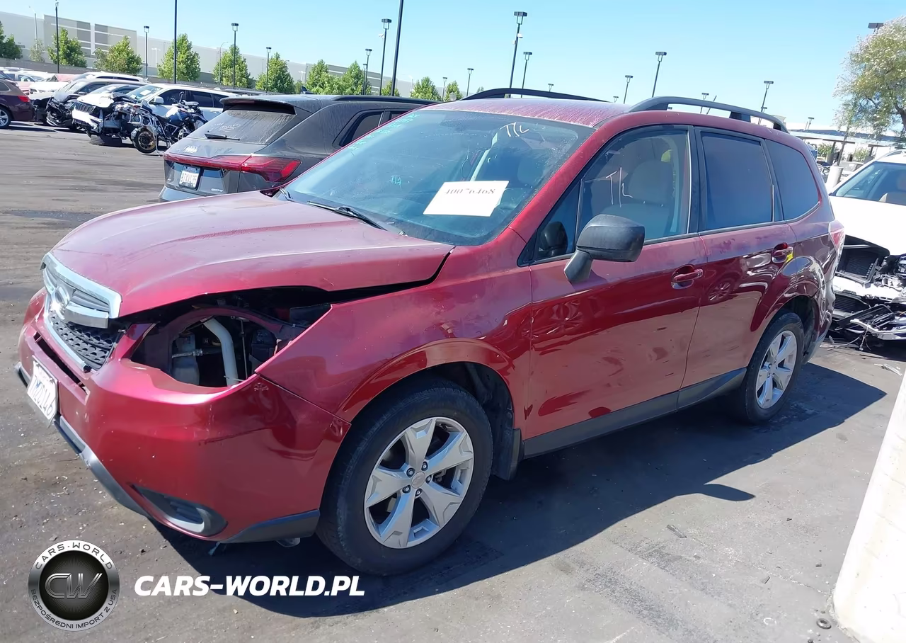 2015 Subaru Forester 2.5I VIN:JF2SJABCXFH841077 - 2