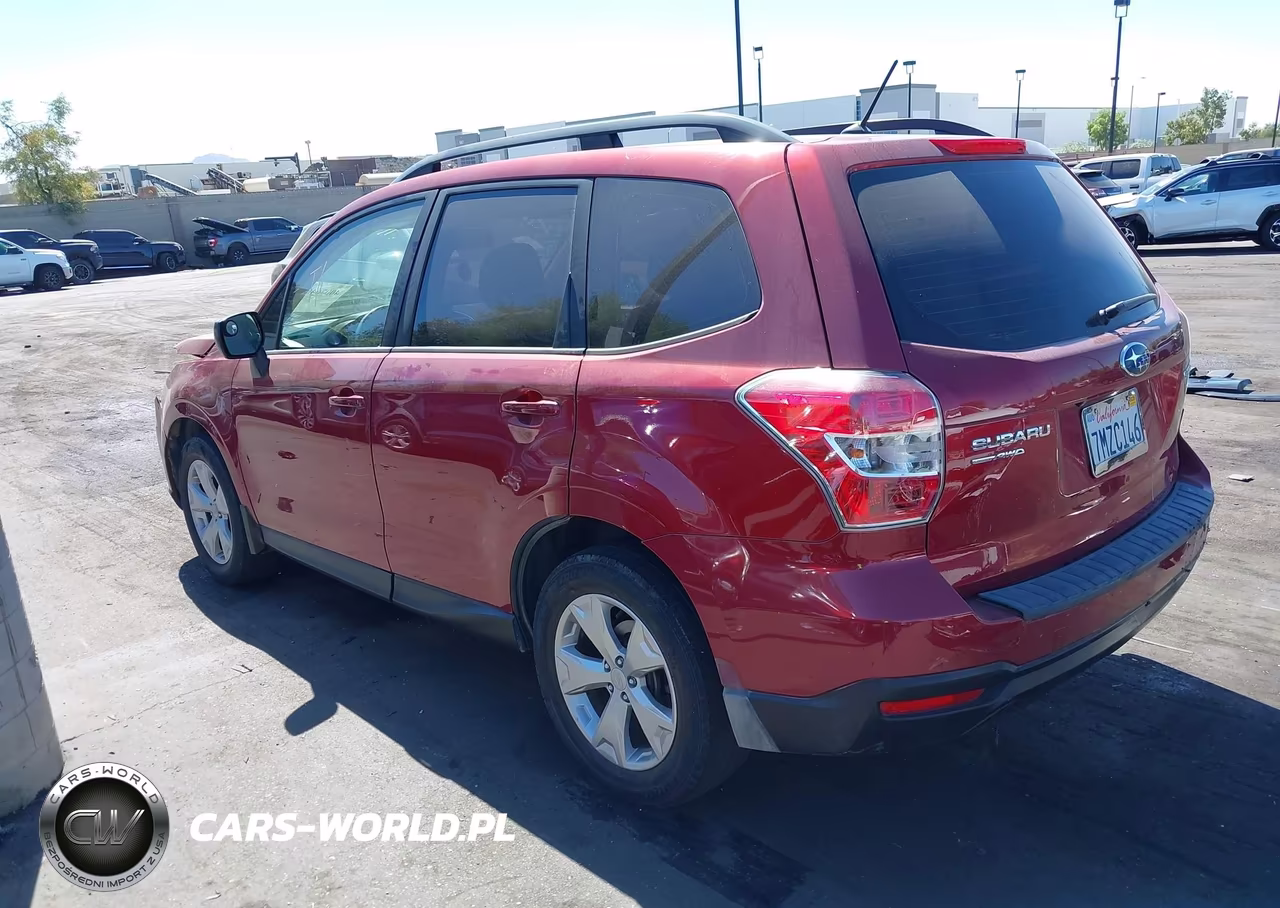 2015 Subaru Forester 2.5I VIN:JF2SJABCXFH841077 - 3